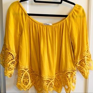 Off-the-Shoulder Long Sleeve